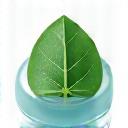 Icona di una foglia e una goccia di prodotto.